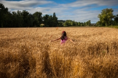 Navegando em campos de trigo | Navigating wheat fields